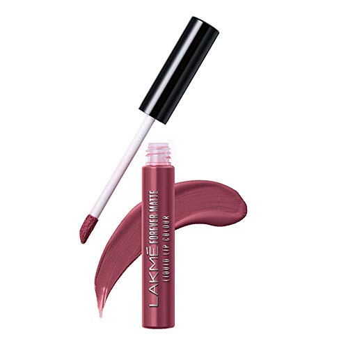 Lakmé Forever Matte Liquid Lip Colour, Nude Pink, 5.6 ml