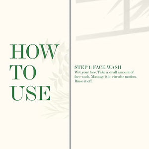 Good Vibes Face Wash For Oily Skin Kit ( Tea Tree 120ml + Neem 120 ml)