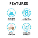 Joy Skin Polishing + Even Texture Tan Clear Salt Scrub| With Tamarind & Pink Salt |100% Vegan, No Parabens, No Harsh Chemicals| 200 ml