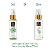 Good Vibes Tea Tree Nourishing Cleansing Oil - 30 ml - Moisturizing and Nourishing for Dry Skin and Clogged Pores - Paraben Free