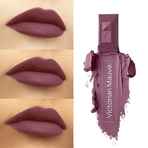 Faces Canada Ultime Pro Belle De Luxe Jewel Cut Matte Lipstick, Purple, Victorian Mauve 09, 3 g