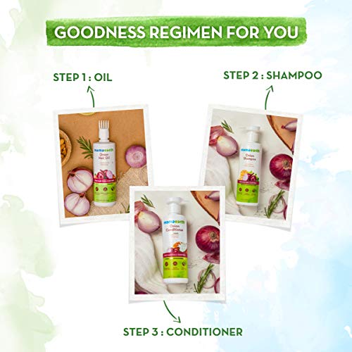 Mamaearth Onion Hair Oil for hair growth with Onion & Redensyl for Hair Fall Control - 250ml