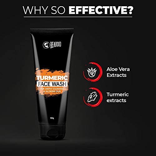 Beardo Godfather Beard oil (30ml) and Turmeric Facewash for Men (100g)