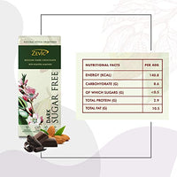 Zevic Sugar free Roasted Almonds with Stevia, 40gm (Pack of 9)