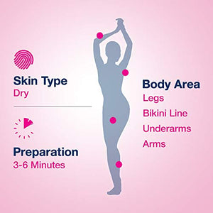 Veet Hair Removal Cream for Dry Skin, 50gm, Pack of 3