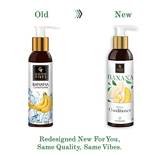 Good Vibes Banana Shine Conditioner (200 ml)