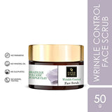Good Vibes Brazilian Volcanic Purple Clay Wrinkle Control Face Scrub For Women (50 g)