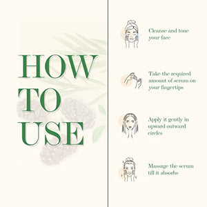 Good Vibes Tea Tree & Mulberry Oil Control & Skin Glow Face Serum, 10 ml Light Weight Moisturizing Face Serum For Oily Skin Helps Reduce Acne & Blemishes, Natural, No Parabens, No Animal Testing