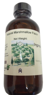 OliveNation Marshmallow Flavoring, TTB-Approved for Brewing, Sugar Free Water Soluble Flavor for Baking, Brewing - 8 ounces