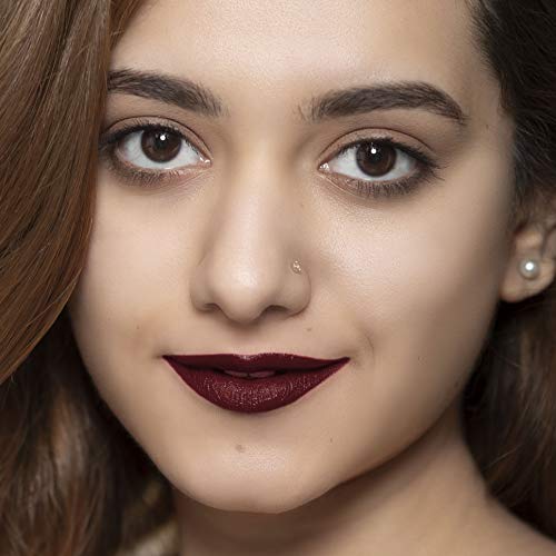 Faces Canada Ultime Pro Matte Lip Crayon Midnight Rose 12 2.8 g With Free Sharpener (Maroon)