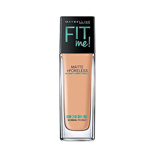 Maybelline New York Fit Me Matte+Poreless Liquid Foundation (With Pump), 235 Pure Beige, 30ml
