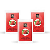 Good Vibes Strawberry Revitalizing Sheet Mask (Pack of 3) | Lightweight Hydrating Moisturizing Softening Face Serum Sheet Mask For All Skin Types | No Animal Testing