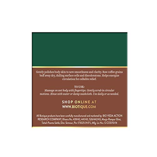 Biotique Coffee Energizing Body Scrub, 100g
