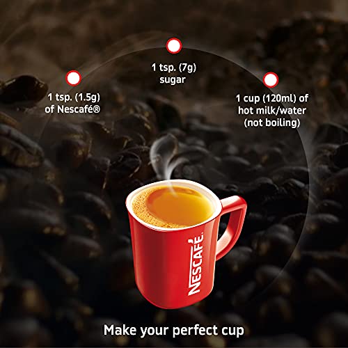 NESCAFÉ Classic Black Roast Instant Coffee, Rich & Dark - 100g Dawn Jar | 100% Pure Soluble Coffee Powder