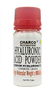 CHARCO Hyaluronic Acid Powder,"Molecular Wt. : 800 kda" (Quantity :5 Gm)