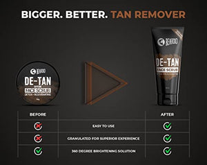 Beardo DeTan Face Scrub for Men Improved Version (100 g)| Coffee Scrub for Blackhead, Tan & Dead Cell Removal | Natural Glow | Rejuvenates Skin