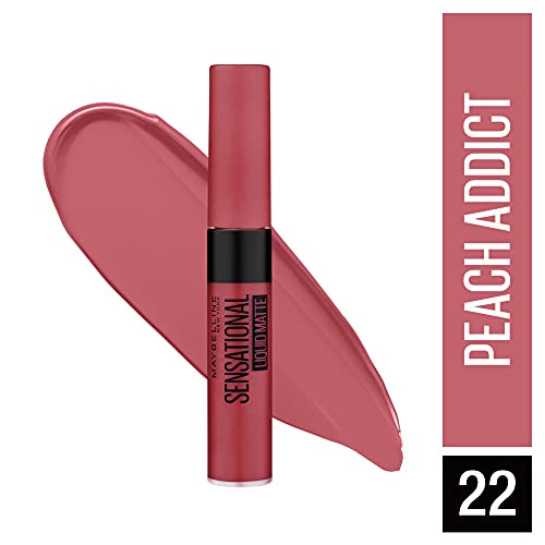 Maybelline New York Liquid Lipstick 22 Peach Addict (Matte)