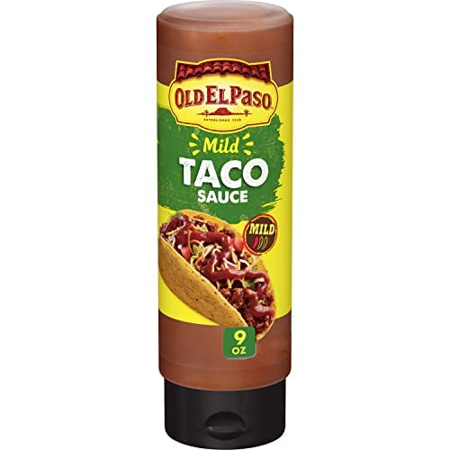 Old El Paso Mild Taco Squeeze Sauce, 9 oz (Pack of 4)