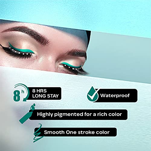 Faces Canada Longwear Eye Pencil Teal 12 1.2 g (Green)