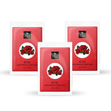 Good Vibes Rose Moisturizing Sheet Mask (Pack of 3) | Lightweight Hydrating Moisturizing Softening Face Serum Sheet Mask For All Skin Types | No Animal Testing