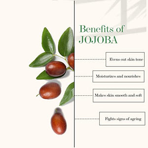 Good Vibes Jojoba Age Defying Serum, 10 ml Nourished Youthful Skin Naturally Light Weight Moisturizing Formula For All Skin Types, Wrinkles & Fine Lines Reduction Properties, No Parabens & Sulphates
