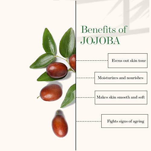 Good Vibes Jojoba Age Defying Serum, 10 ml Nourished Youthful Skin Naturally Light Weight Moisturizing Formula For All Skin Types, Wrinkles & Fine Lines Reduction Properties, No Parabens & Sulphates