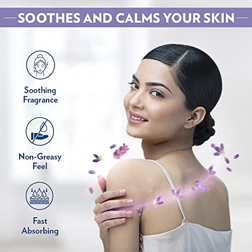 Vaseline Intensive Care Calming Lavender Body Lotion, With 100% Pure Lavender Extracts, Non-Greasy Formula, 400 ml