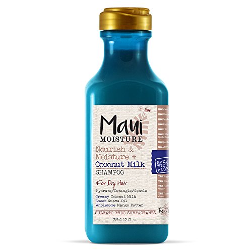 Maui Moisture Nourish & Moisture + Coconut Milk Shampoo, 13 Ounce