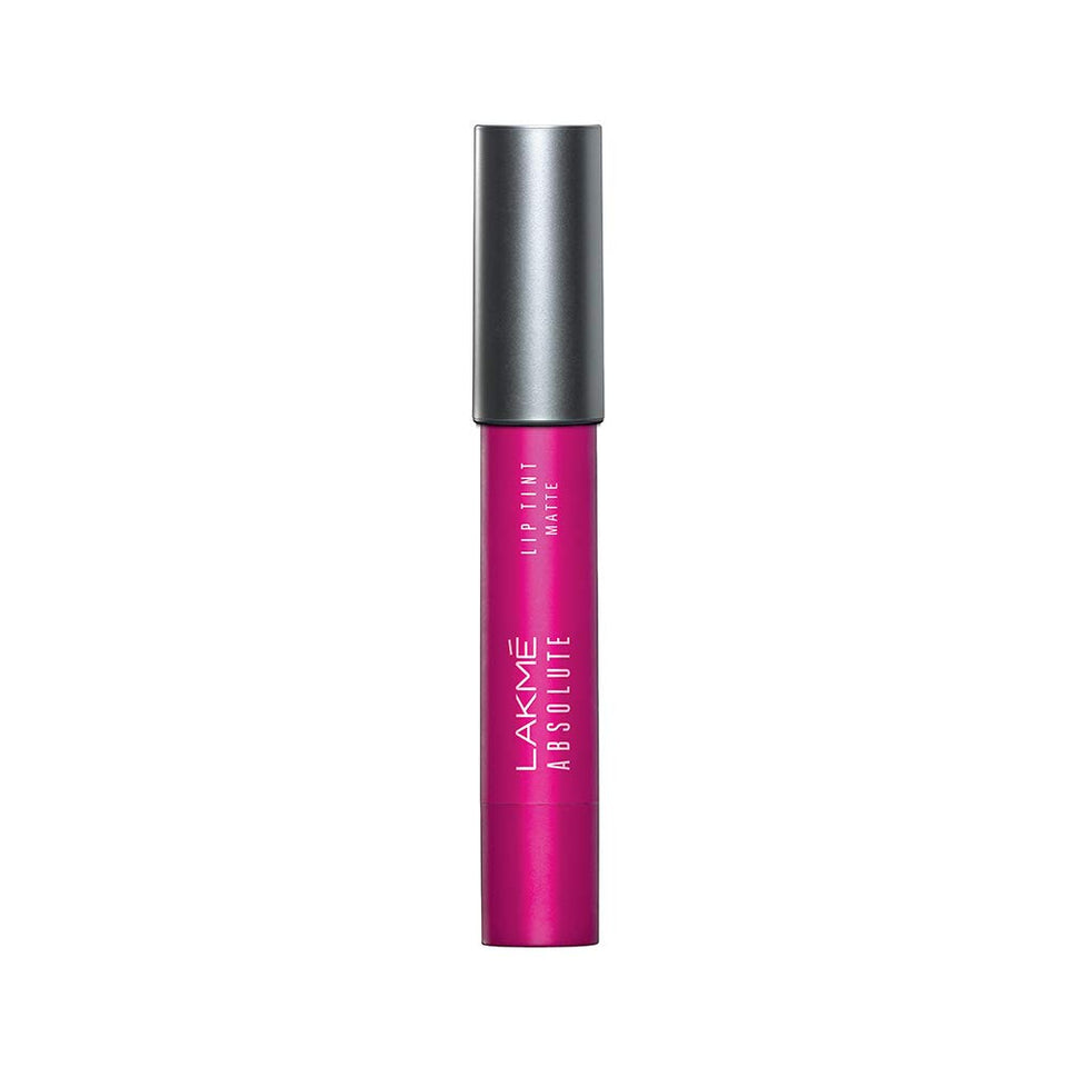 Lakmé Absolute Lip Pout Matte Lip Color, Magenta Magic, 3.7g