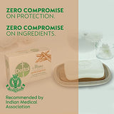 Dettol Sandal Bathing Soap Bar with Naturally Derived Ingredients, (Buy 3 Get 1 Free - 75g each), Combo Offer on Bath Soap