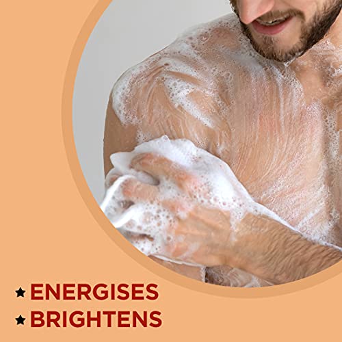 The Man Company Body Wash with Bergamot & Mandarin | Shower Gel for Glowing & Brightening Skin | Long Lasting Fragrance & Paraben-Free - 250 ml