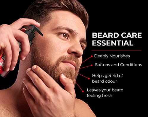 Beardo Godfather Beard Wash for men, 100 ml | Refreshing Fragrance | Active cleansing | Purifies and cleanses skin and beard