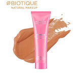 Biotique Natural Makeup Stardew Insta Glow Foundation, Honey, 30ml