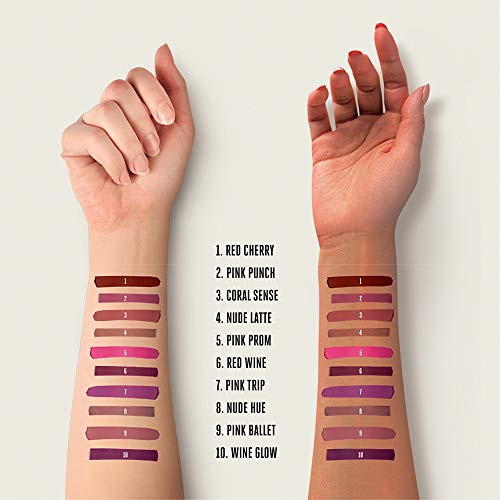 Lakmé Forever Matte Liquid Lip Colour, Coral Sense, 5.6 ml