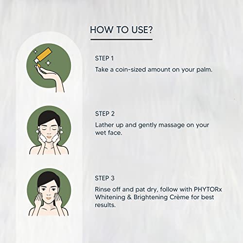 Lotus Professional Phyto Rx Whitening and Bright Face Wash, 80g