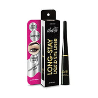 Iba Long Stay Liquid Eyeliner, Jet black, 6.5ml l Waterproof, Smudge Proof l Vegan & Cruelty Free