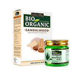 INDUS VALLEY Aloe vera Gel and Sandalwood Face Pack Powder (175ml +200g)