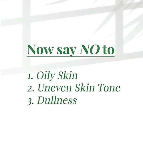 Good Vibes Oil Control Combo Kit (Tea Tree & Papaya Serum 10ml + Tea tree Face Wash 120 ml + Green Tea Toner 120 ml)