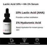 Minimalist De Tan Kit For Men & Women | Lactic Acid (AHA) Exfoliating Serum & Rosehip Oil + Vitamin C Glow Serum Combo