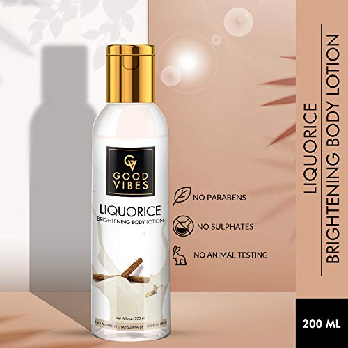 Good Vibes Body Lotions Bestsellers Combo (Liquorice Body Lotion 200 ml + Lavender Body Lotion 200 ml)