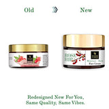 Good Vibes Rosehip Moisture-Rich Face Cream, 50 g Skin Moisturizing Hydrating Light Weight Formula, Soothes & Exfoliates Skin, Natural, No Parabens & Sulphates, No Animal Testing