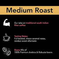 SLAY Coffee Madras Mud 100% Pure Filter Coffee Powder| No Chicory | Blend of Arabica and Robusta Coffee | NOT an Instant Coffee | 250g