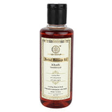 KHADI NATURAL Ayurvedic Sandalwood Massage Oil, Paraben and Mineral Oil Free, 210ml