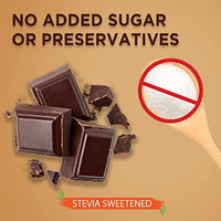 Lo! Foods - Dark Keto Chocolates - 80g | Stevia Sweetened | No Added Sugar | Only 1g Of Net Carbs Per Serving | Guilt Free Chocolate for Indulgence | Low Carb Keto Sweets - (40g x Pack of 2)