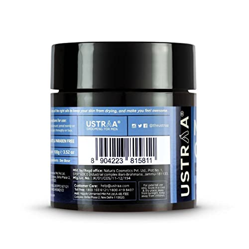 Ustraa Mosturising Cream for men, Dry Skin, 100gm
