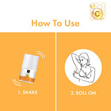 Good Vibes Vitamin C Glow Deodorant Roll On, 50 ml | Fresh & Bright Underarms Naturally With Orange & Kakadu Plum | Controls Sweat & Odour | No Parabens, Sulphates, Silicones, Pthalate & Alcohol