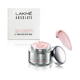 Lakme Absolute Perfect Radiance Brightening Night Cream 50 g, Daily Repair Face Moisturizer for Illuminated, Glowing Skin -With Glycerin & Niacinamide