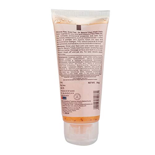 Dr Batra's Face Wash Daily Care Enriched With Tea Tree Oil - 50 gm