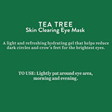 Biotique Tea Tree Skin Clearing Eye Mask, Green, 15 g