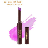 Biotique Natural Makeup Diva Kiss Gel Lip Balm, Mulberry Spritzer Purple